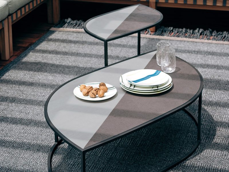 Floor Sample Indoor/Outdoor Roda Leaf Coffee Table Set