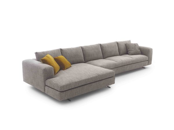 Arflex Sectional fabric sofa