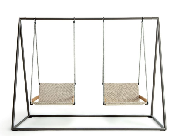 Free-standing outdoor 2 Seats swings