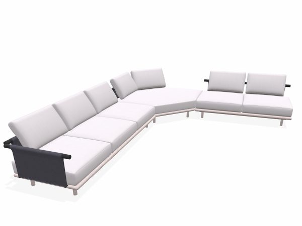 EDEN sofas - composition 1 - Batyline backrest
