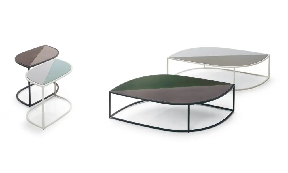 6 Leaf Side and Coffee Tables Mix