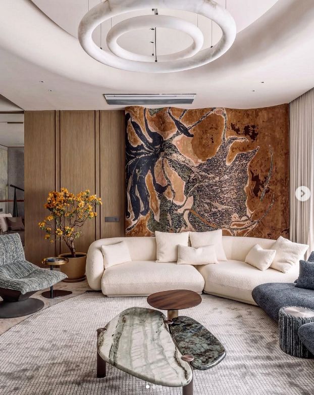 white sectional sofa