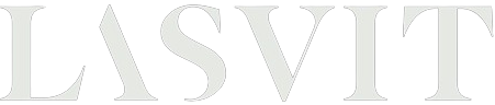 Lasvit white logo