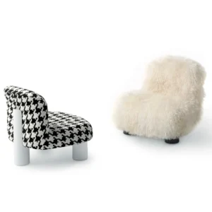 Botolo Chair Low Version In Fur