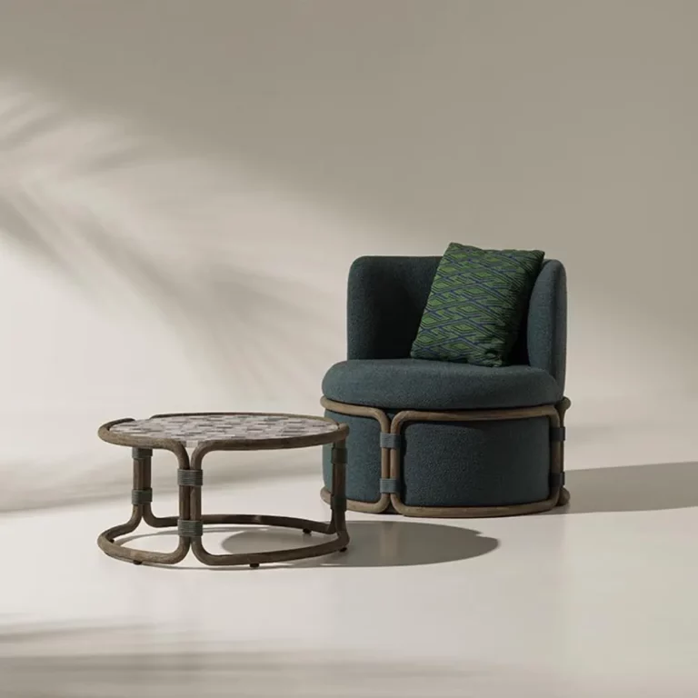 Rotin Lounge Armchair