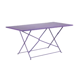 Flower Rectangular Folding Table 160x80