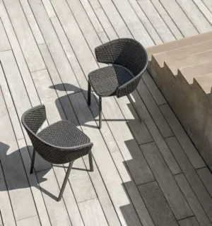 Pluvia Dining Armchair - Round Rope - Image 3