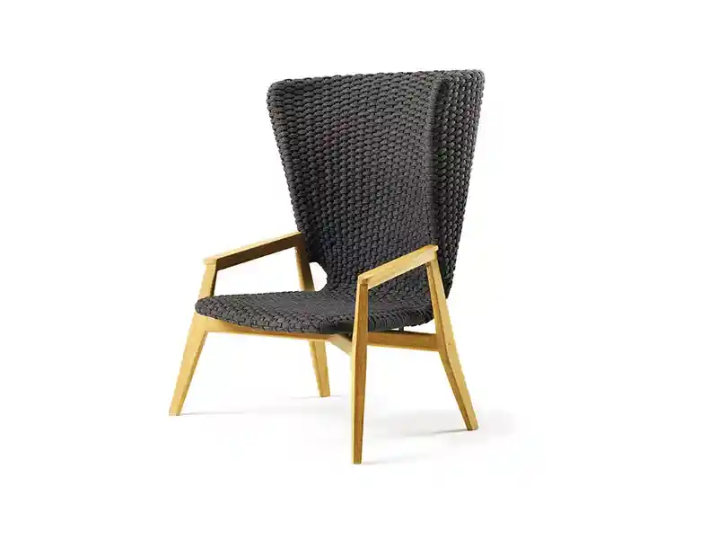 image_1771365011617_compressed Knit High Back Lounge Armchair - Image 1
