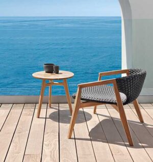 Knit Round Coffee Table - Image 4