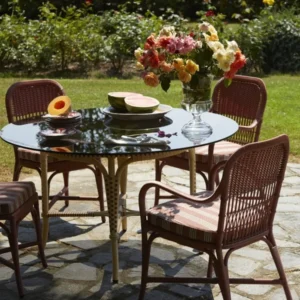 Outdoor Dining Chair 1925 4 Terracotta Clubino