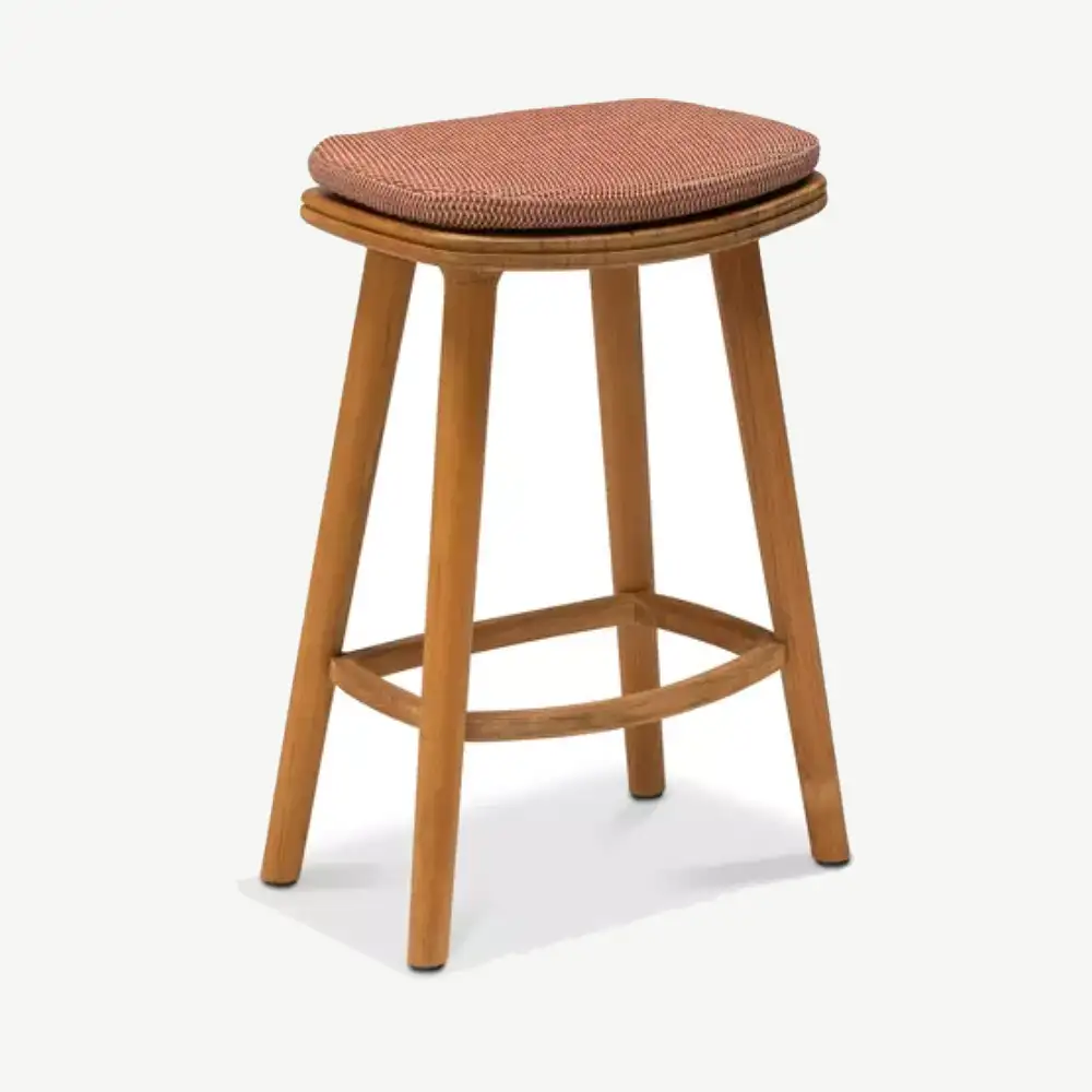 Solid Counter Height Stool