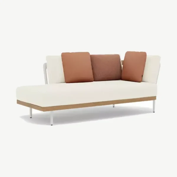 Flows Left Corner Double End Seat