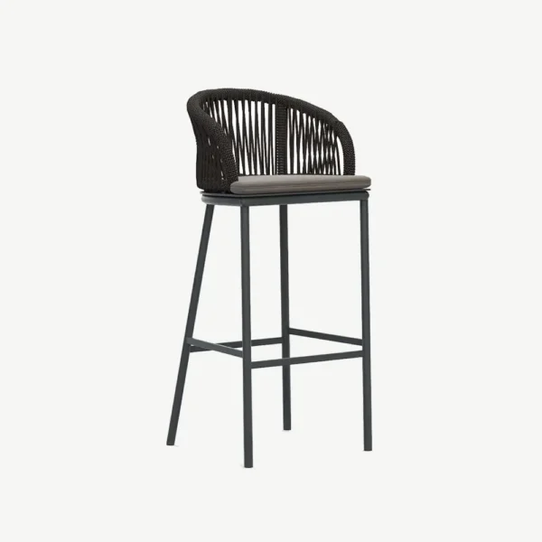 Pleasure Black Bar Stool 4