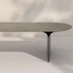 Arcs Oval Dining Table
