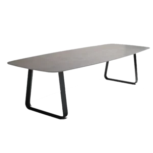 CURVE Dining Table Faux Elyps 2