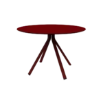 Stack Round column leg dining table