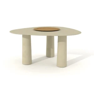 Bold Triangular Dining Table - Image 3