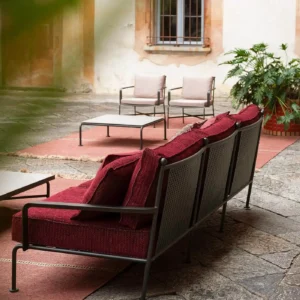 Lounge chair high backrest STRESA 012 - Image 3