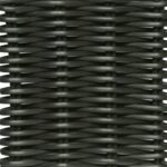 Synthetic Outdoor Rattan — Black