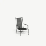 Lounge chair high backrest STRESA 012