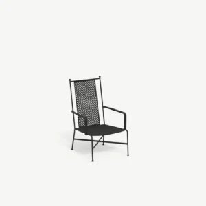 Lounge chair high backrest STRESA 012