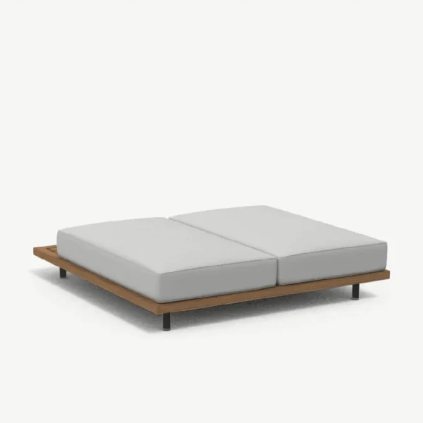 Roda Two-seater central chaise longue PHILIA 400