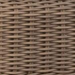 Synthetic Outdoor Rattan — Taupe