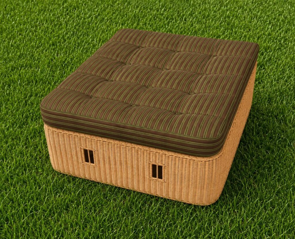 Sofia Ottoman by Melaaura