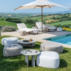 Pierre Outdoor Pouf - Image 3