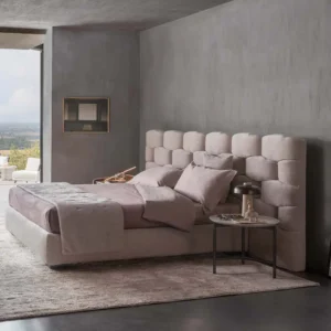 Majal wide headboard Double Bed - Image 3