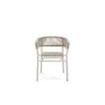 Kilt Aluminum Outdoor Dining Armchair