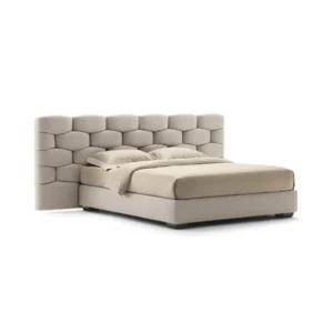 Majal wide headboard Double Bed