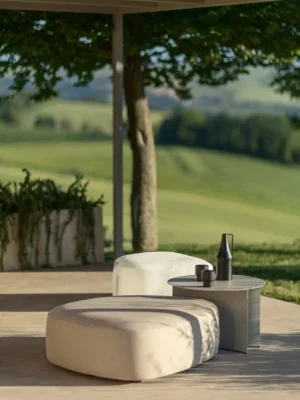 Pierre Outdoor Pouf - Image 11