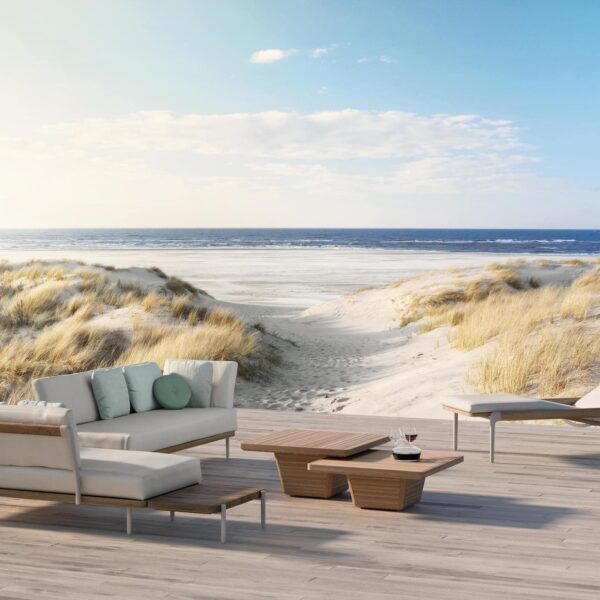 Manutti Cobi Teak Coffee Table - view 2