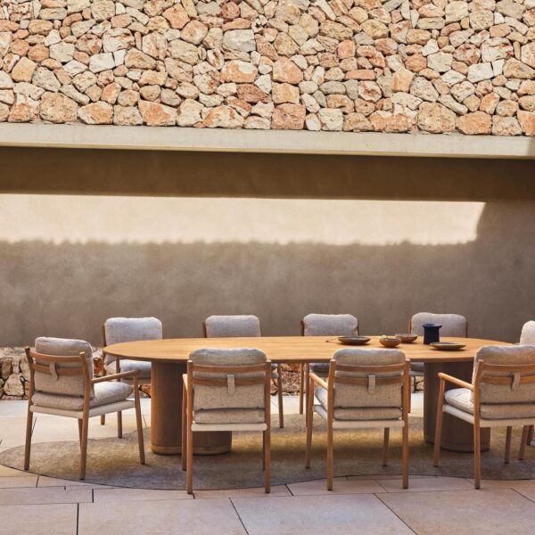 Manutti Ogado Teak Dining Table 280cm - view 2