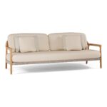 Yiko 3-Seater Sofa with Piping