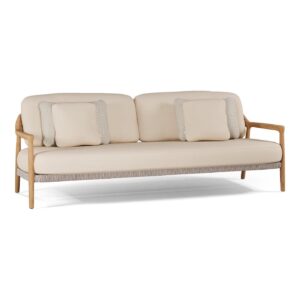 Yiko 3-Seater Sofa with Piping