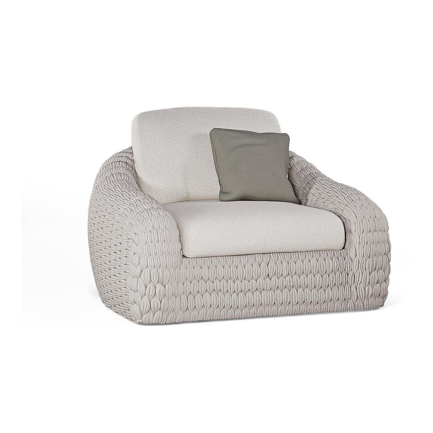 outdoor-lounge-chair-high-back-cushions-kobo-rope-pepper Kobo High Back Lounge Chair Cushions - Image 1