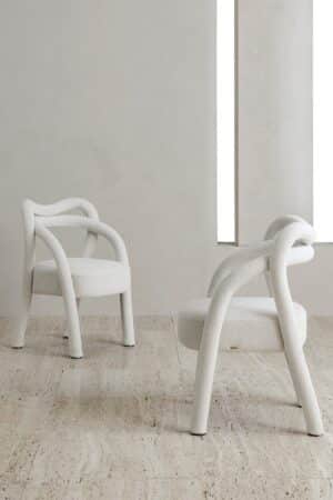 Abbraccio Dining Chair by Rugiano