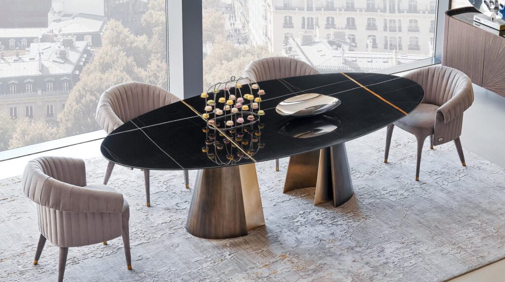 Manta Dining Chair by Rugiano