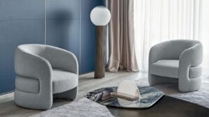 Ambra Armchair by Rugiano