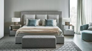 Aura Low Bed by Rugiano