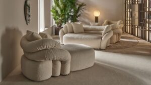 Abbraccio 2 Tubi Sofa by Rugiano