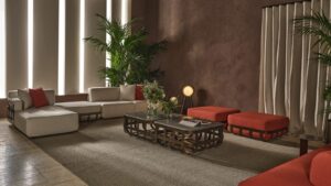Dafne Outdoor Coffee Table by Rugiano