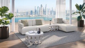 Dafne Outdoor Coffee Table by Rugiano