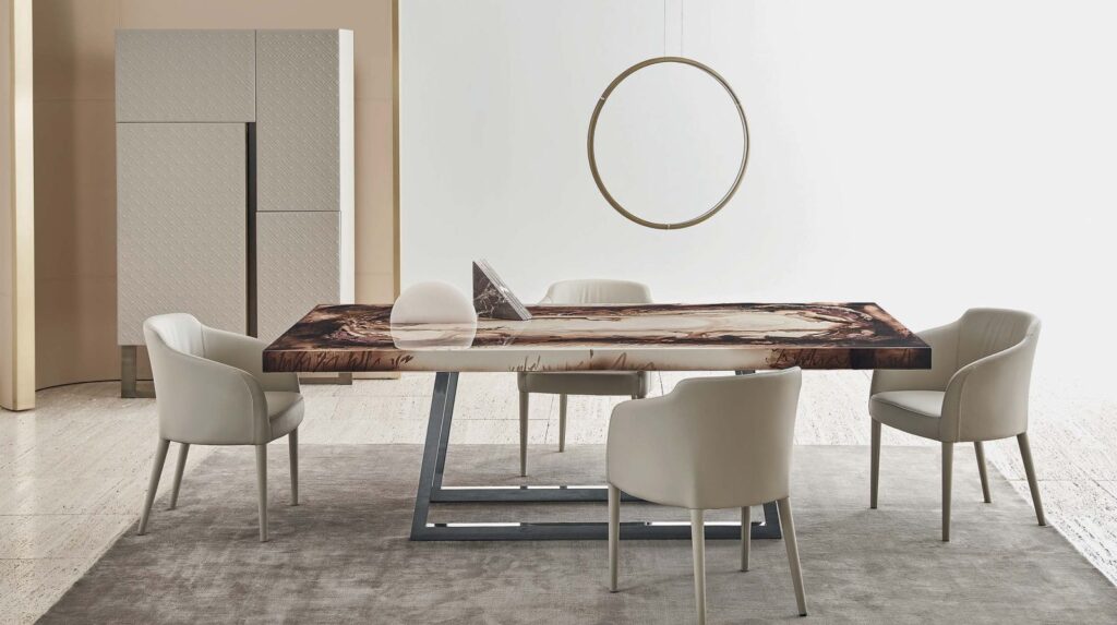 Decoro Dining Table by Rugiano