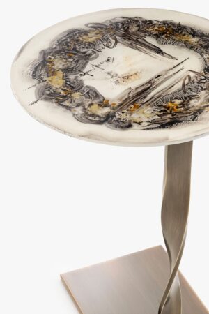 Globo Side Table by Rugiano