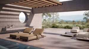 Amalfi Sunbed by Rugiano