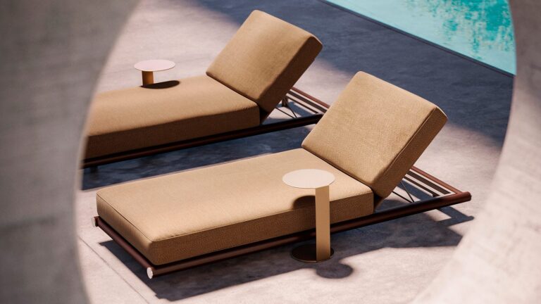 Amalfi Sunbed by Rugiano