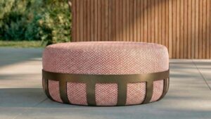 Dafne Outdoor Pouf by Rugiano